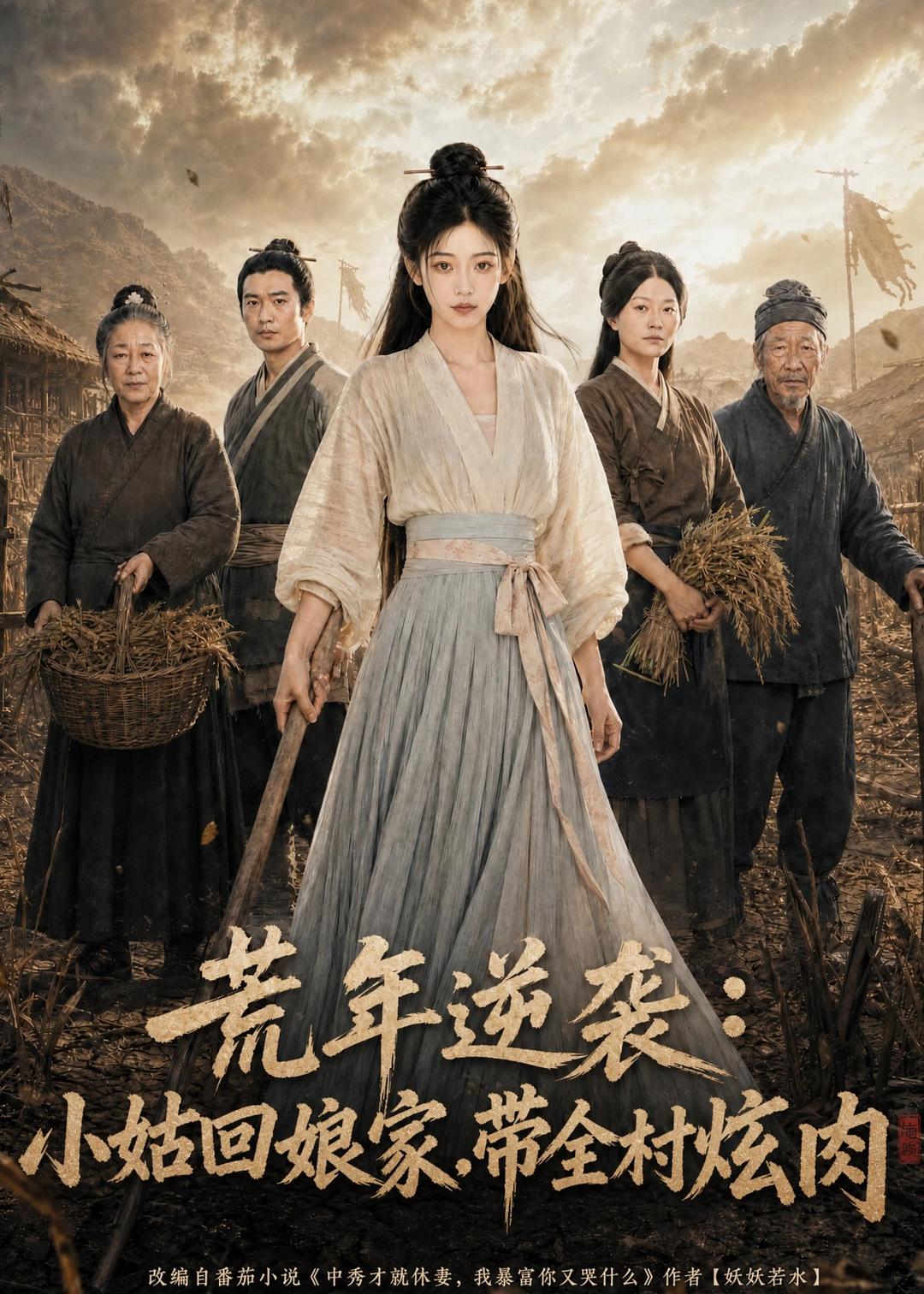 荒年逆袭：小姑回娘家，带全村炫肉（95集）