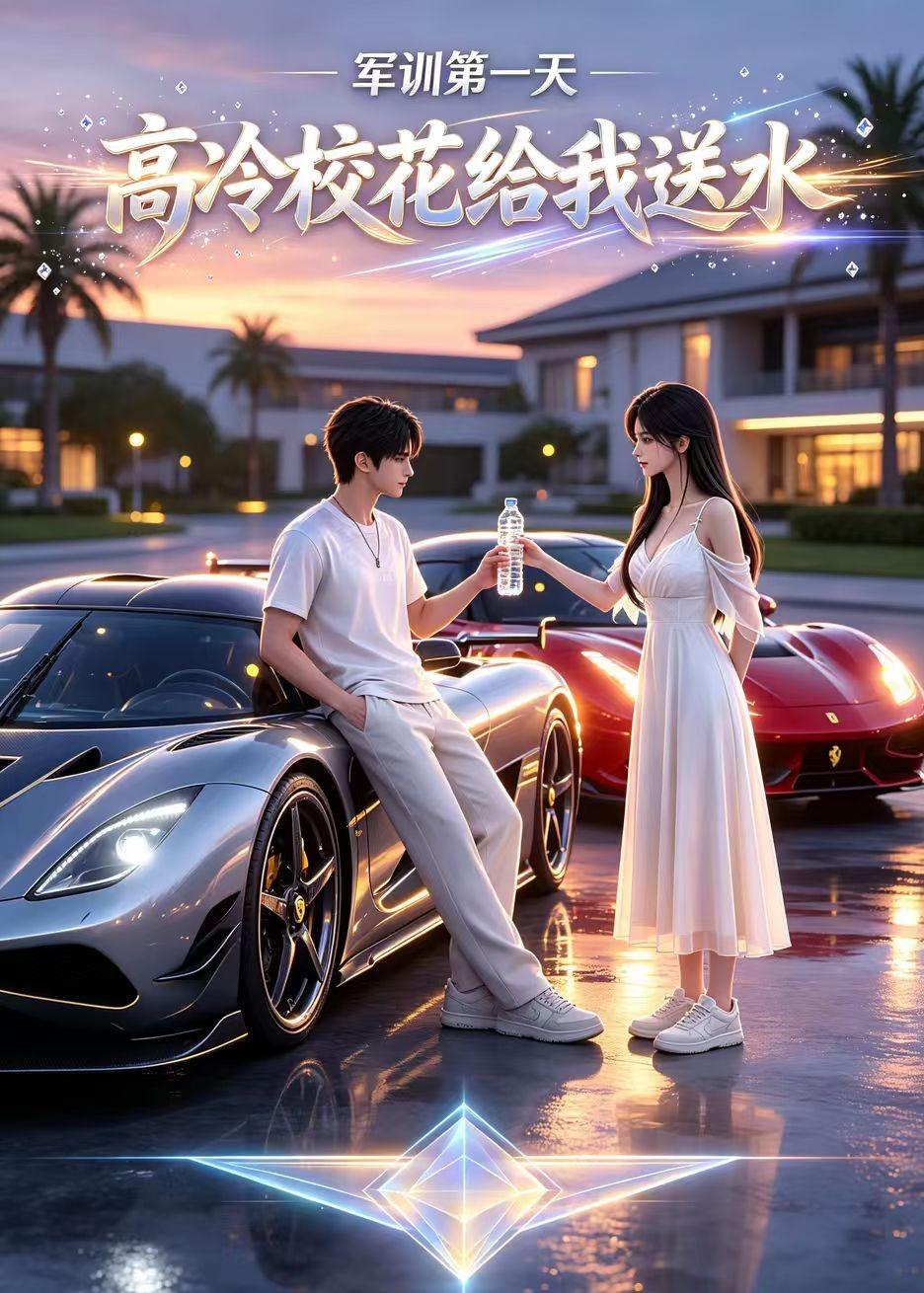 军训第一天，高冷校花给我送水（66集）