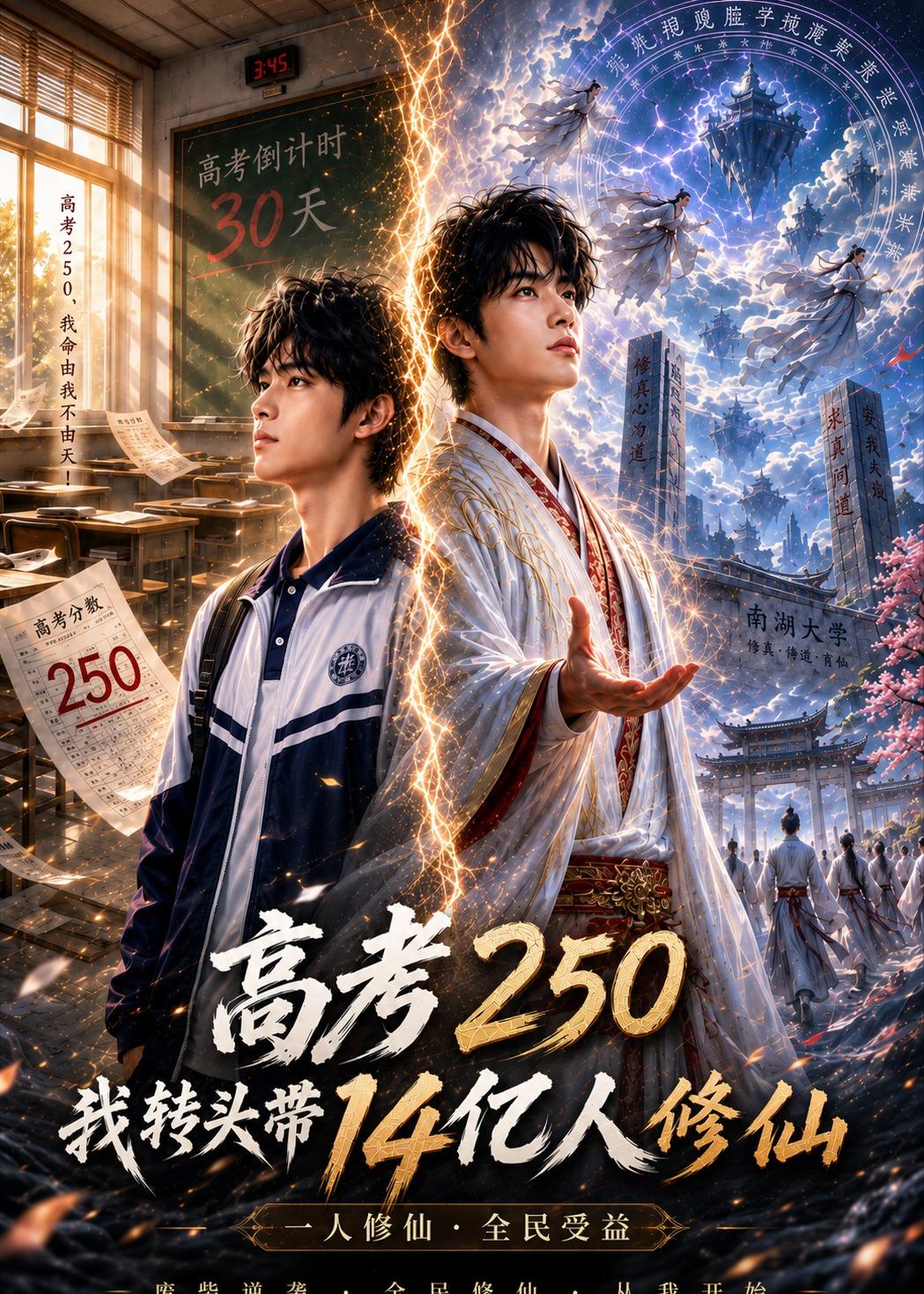 高考250，我转头带14亿人修仙（55集）