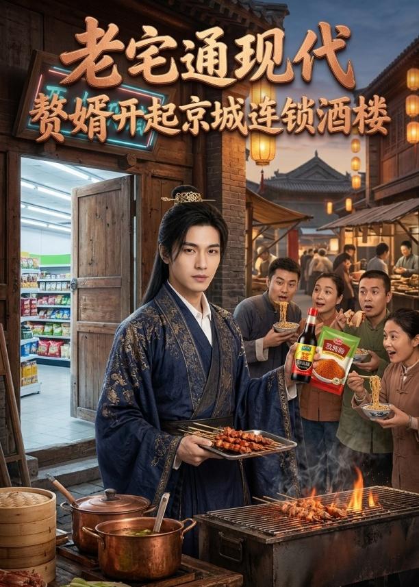 老宅通现代，赘婿开起京城连锁酒楼（120集）
