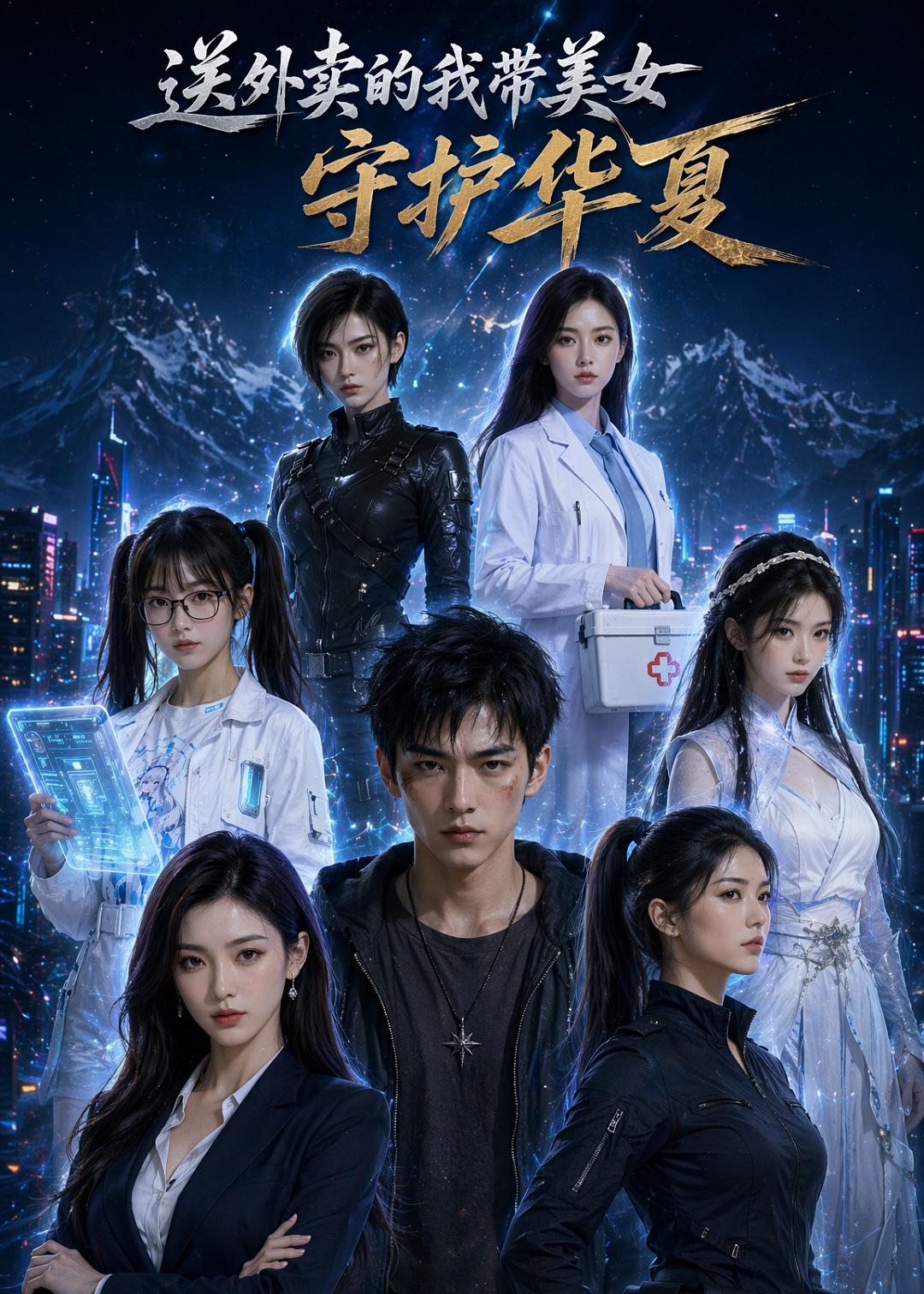 送外卖的我带美女守护华夏（60集）